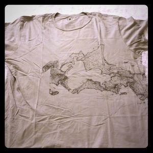 Vintage Gap Shun Kawakami INSPI(red) Graphic Tee